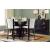 Daisy Square Wood/Glass Counter Height Table