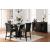 Daisy Square Wood/Glass Counter Height Table