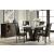 Daisy Sqaure Wood/Glass Dining Room Set