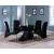Pervis Glass/High Gloss Rectangular Dining Table