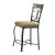 Kiele Fabric/Metal Counter Chair, Composition 1