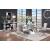 Noralie Glass/Mirror Rectangular Dining Table