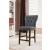 Effie Fabric/Wood Counter Chair