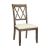Claudia Fabric/Wood Dining Chair