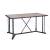 Jodie Wood/Metal Rectangular Dining Table
