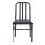 Jodie Leatherette/Metal Dining Chair