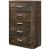 Elettra Wood Storage Panel Bedroom Set