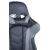 7202 Adjustable Height PU Computer Chair w/Lumbar Support Pillow
