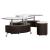 Buckley 3-piece Coffee Table and Stools Set