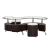 Buckley 3-piece Coffee Table and Stools Set