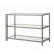 Trini Glass Rectangular Sofa Table with Shelf