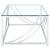 Lille Glass Top Rectangular Coffee Table