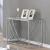 Lille Glass Top Rectangular Sofa Table