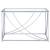 Lille Glass Top Rectangular Sofa Table