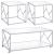 Provins 3-piece Mirrored Occasional Table Set