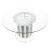 Noralie 72140 Glass/Mirror Round Dining Table