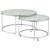 Lynn Faux Marble 2-piece Round Nesting Table