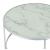 Lynn Faux Marble 2-piece Round Nesting Table