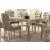 Kacela Wood/Mirror Extendable Dining Room Set
