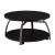 Dacre Wood Veneer Round Coffee Table