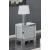 Gillian Square Mirrored End Table