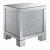 Gillian Square Mirrored End Table