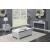 Gillian Square Mirrored End Table