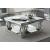 Amalia Mirrored Square Coffee Table with Lower Shelf