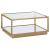 Renee Glass/Mirror 2-piece Square Occasional Set