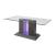 Belay Glass/Wood Dining Table w/ LED Light
