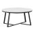 Hugo Faux Marble Round Coffee Table