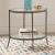 Laurie Round Glass Top End Table