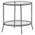 Laurie Round Glass Top End Table