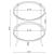 Laurie Round Glass Top End Table