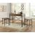 Jalisa Glass/Wood/Metal Counter Table