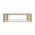 Adri Glass/Metal Coffee Table