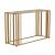 Adri Glass/Metal Sofa Table