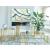 Adri Glass/Metal Sofa Table