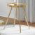 Kaelyn Round Mirror Top End Table