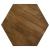 Zalika Mango Wood Hexagonal Coffee Table