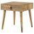 Zabel Wood Square 1-drawer End Table