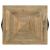Avery Mango Wood Rectangular Coffee Table with Metal Legs