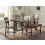 Mariatu Wood/Metal Rectangular Dining Set