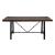 Mariatu Wood/Metal Rectangular Dining Set
