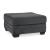 Tracling Fabric Oversized Accent Ottoman