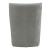 Fabric Sloping Curves Back Accent Dining Chair w/Casters