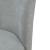 Fabric Sloping Curves Back Accent Dining Chair w/Casters