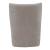 Fabric Sloping Curves Back Accent Dining Chair w/Casters