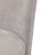 Fabric Sloping Curves Back Accent Dining Chair w/Casters