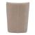 Fabric Sloping Curves Back Accent Dining Chair w/Casters